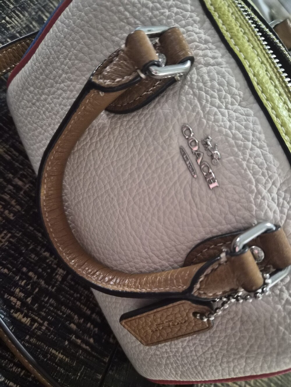 Coach Mini Rowan Colorblock - Picture 5 of 5
